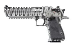 Magnum Research Desert Eagle XIX 6" White Tiger Stripes .50 AE