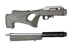 Pažba Hogue Ruger 10/22 TD standard Thumbhole "lesní maskování" Ghillie Green