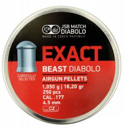 Diabolky JSB Exact Beast 4,52mm 250ks