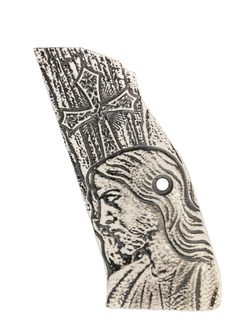 Střenky KSD CZ Shadow 2 bílý akrylát s motivem