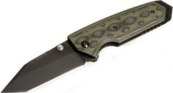 Nůž Hogue EX-02 3.375" Tanto Thumb G-10 G-Mascus Green