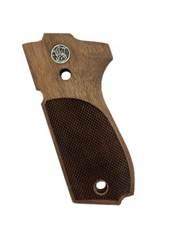 Střenky KSD Smith & Wesson 952 ořech se stříbrným logem