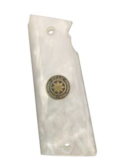 Střenky KSD Star Super B perleť akrylát s bronzovým logem