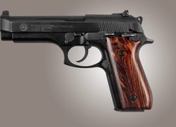 Střenky Hogue Taurus PT-92/99/100/101/92AR s Decocker Cocobolo hladké