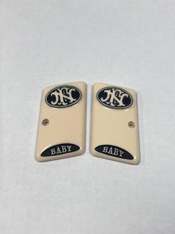 Střenky KSD Browning Baby slonovina s logem FN