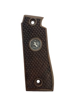 Střenky KSD Colt Mustang Plus II ořech se stříbrným logem 2