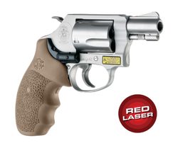 Střenky Hogue Smith & Wesson J round butt Laser FDE