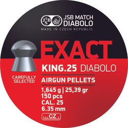 Diabolky JSB Exact King 6,35mm 150ks