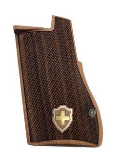 Střenky KSD Desert Eagle XIX ořech se stříbrným motivem 5