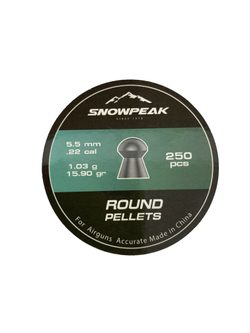 Diabolky Snowpeak Round 5,50mm 250ks