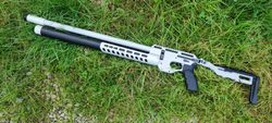 Vzduchovka AirMaks Arms Katran L 5,5mm Silver Limited Edition