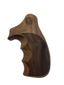 Střenky KSD Smith & Wesson K/L rám round butt ořech s logem 3