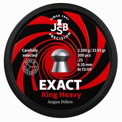 Diabolky JSB Exact King Heavy 6,35mm 300ks