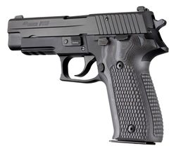 Střenky Hogue Sig Sauer P226 Piranha. G10 černá/šedá