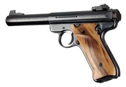 Střenky Hogue Ruger MK II, III "LUX - Sport" Goncalo dřevo