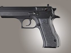 Střenky Hogue IWI Jericho G10 piranha černo-šedé