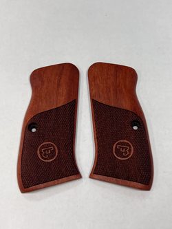 Střenky KSD CZ 97B rosewood logo