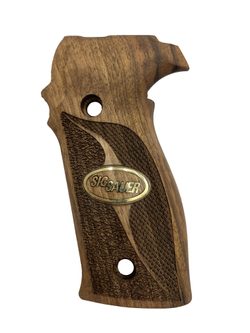 Střenky KSD Sig Sauer P226 ořech s bronzovým logem 2