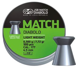 Diabolky JSB Match pro pistoli 4,50mm 500ks