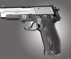 Střenky Hogue Sig Sauer P226 Piranha G10 černé-šedé Magrip