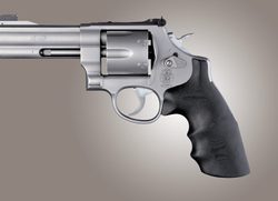 Střenky Hogue Smith & Wesson N rám round butt G10 G-Mascus černá