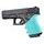 Návlek Hogue HandAll Glock 19, 23, 32, 38 Gen 3/4 (Aqua modrá)