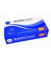 Rukavice nitrilové jednorazové nepudrované, MODRÉ, veľkosť S, 100 ks