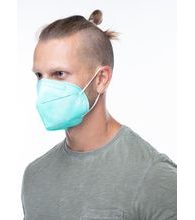 FPP2 ve světle zelené (medical green)