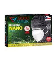 Respirátor FFP2 GOOD MASK GM2 NANO (3 ks)