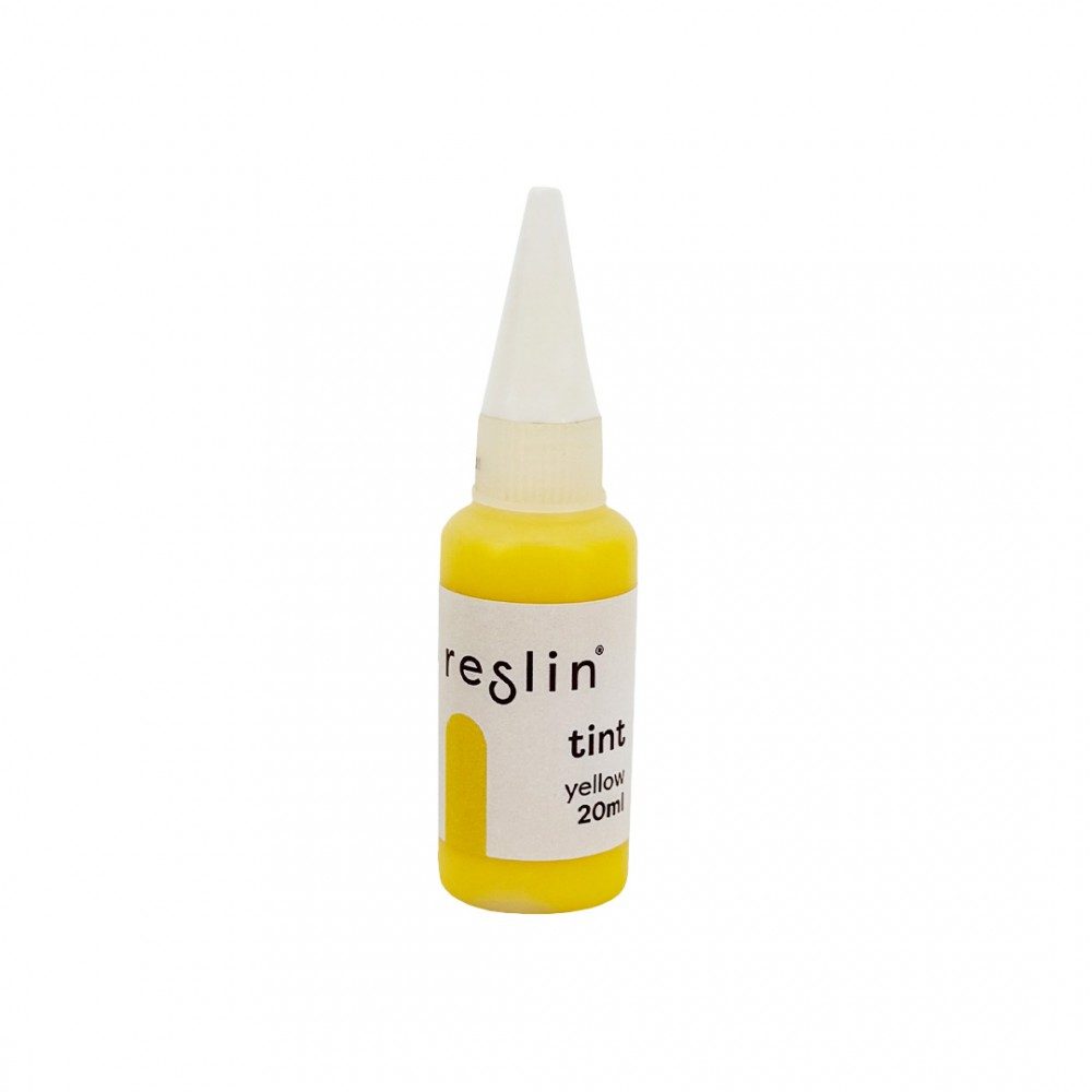 Reslin® Reslin tekuté barvivo do ekologické pryskyřice 20 ml žluté - 3 ks