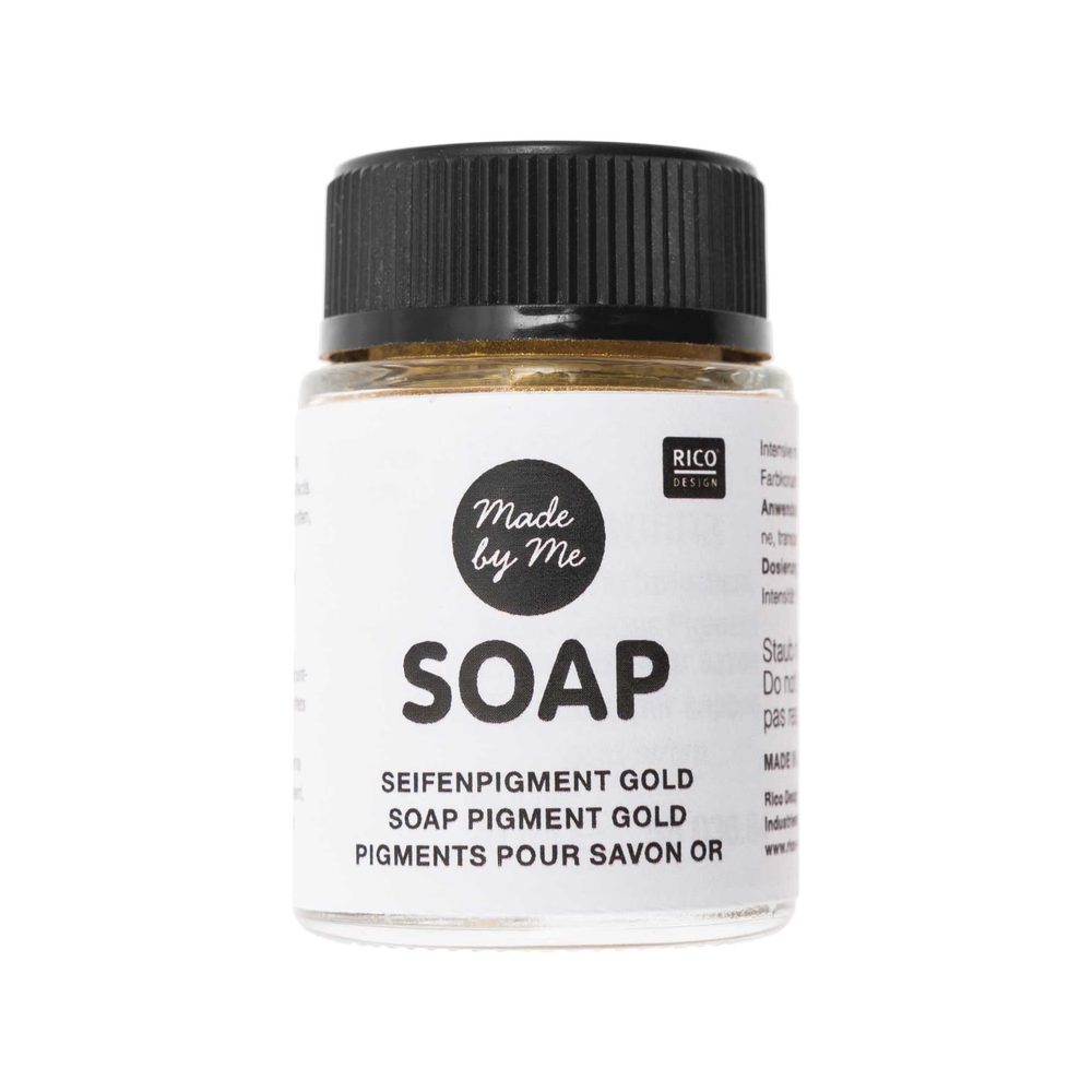 Rico Design Pigment na mýdlo v barvě zlatá 20ml - 1 ks