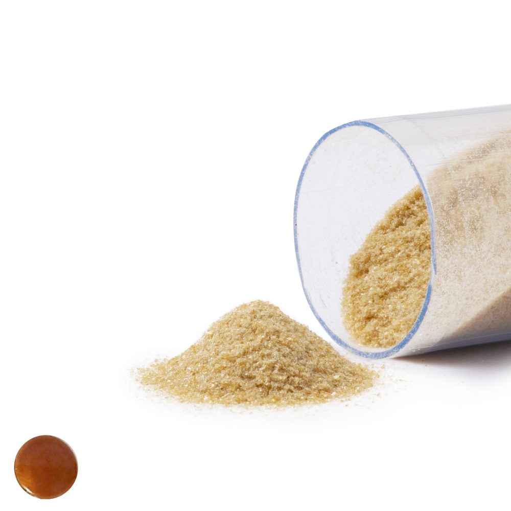 Emaux Soyer Pravý šperkařský smalt Soyer transparentní světle hnědý 5g - 5 ks - 5 ks