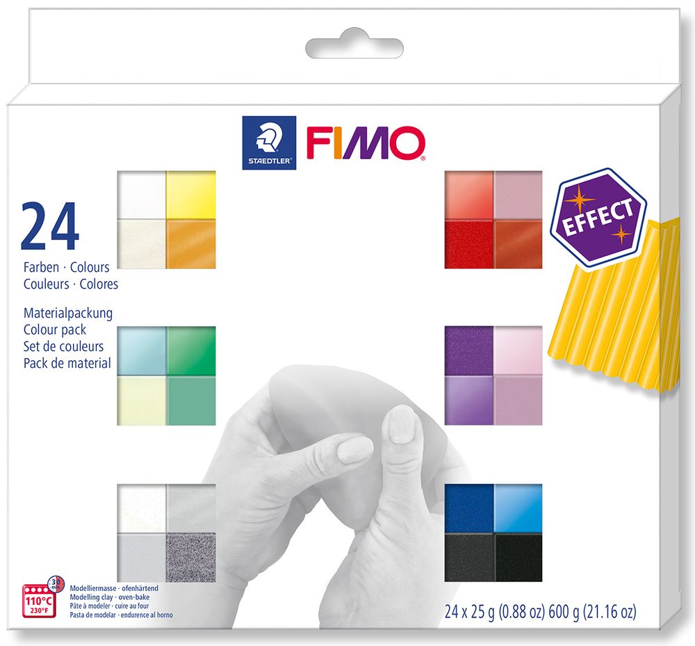 Staedtler FIMO Effect sada 24 barev 25g - 1 ks