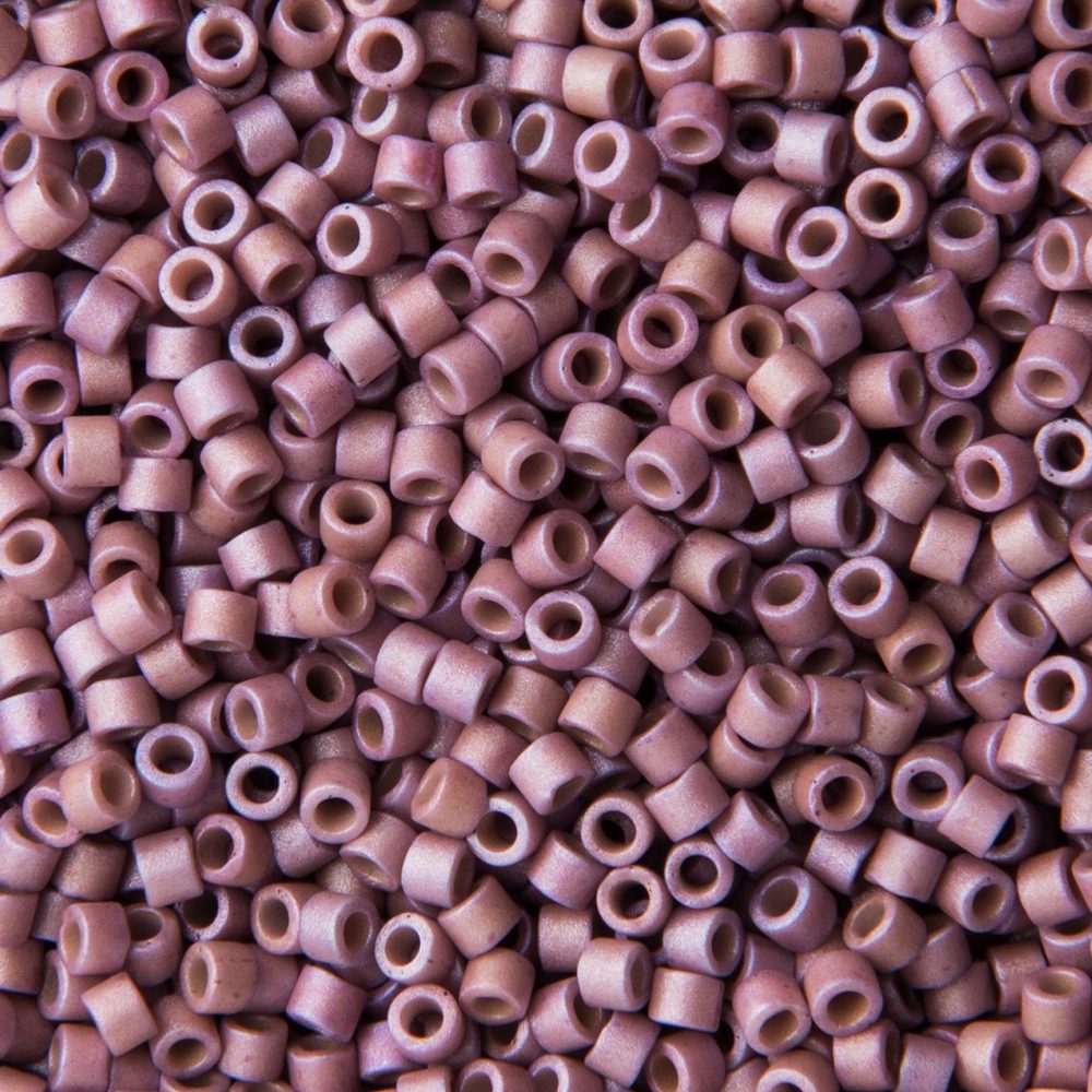 Miyuki Rokajlové korálky - Miyuki Delica 11/0 (DB-1066) Matte Metallic Heather Luster - 15 g