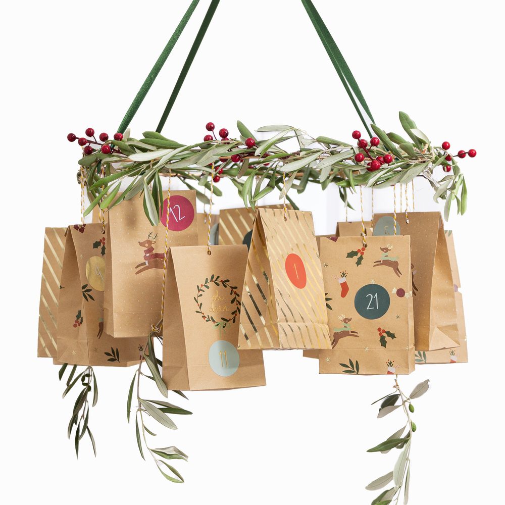 Sada na výrobu adventního kalendáře Oh deer! - 3 sady