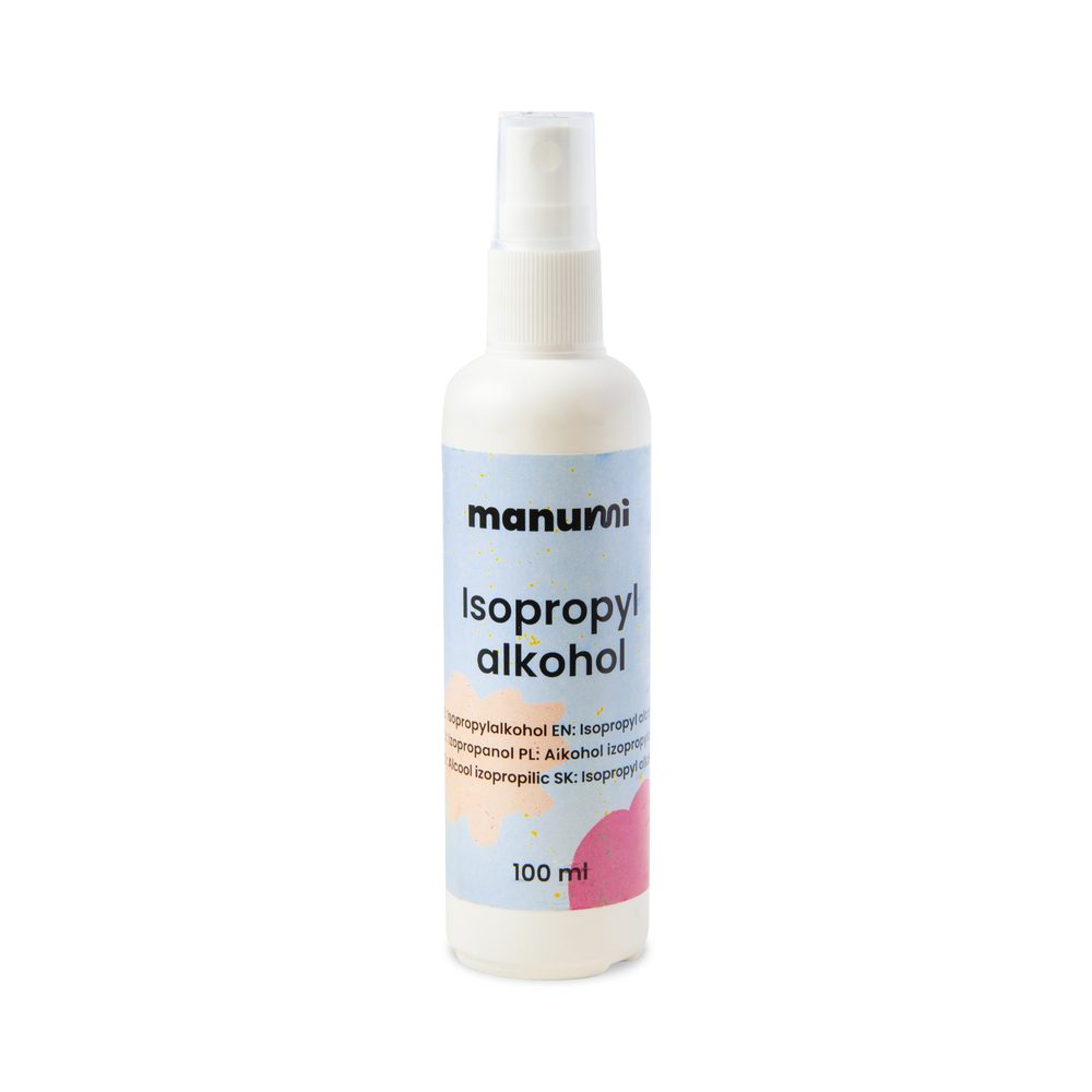 Manumi isopropyl alkohol ve spreji 100ml - 5 ks - 5 ks