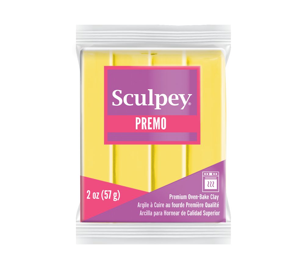 Sculpey PREMO Sunshine slunečná žlutá - 5 ks - 5 ks