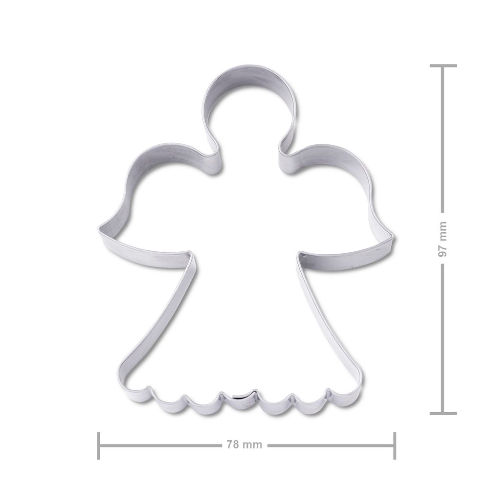 Vykrajovátko anděl 78×97mm - 1 ks