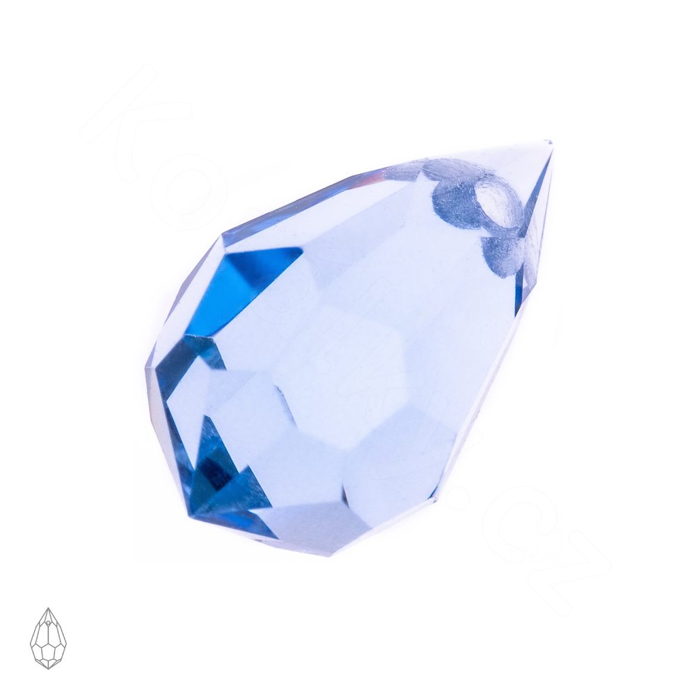 Preciosa MC přívěsek kapka 681 6x10 mm Light Sapphire - 4 ks