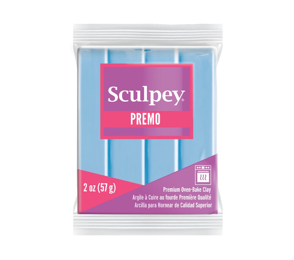 Sculpey PREMO Pale Blue světle modrá - 5 ks - 5 ks