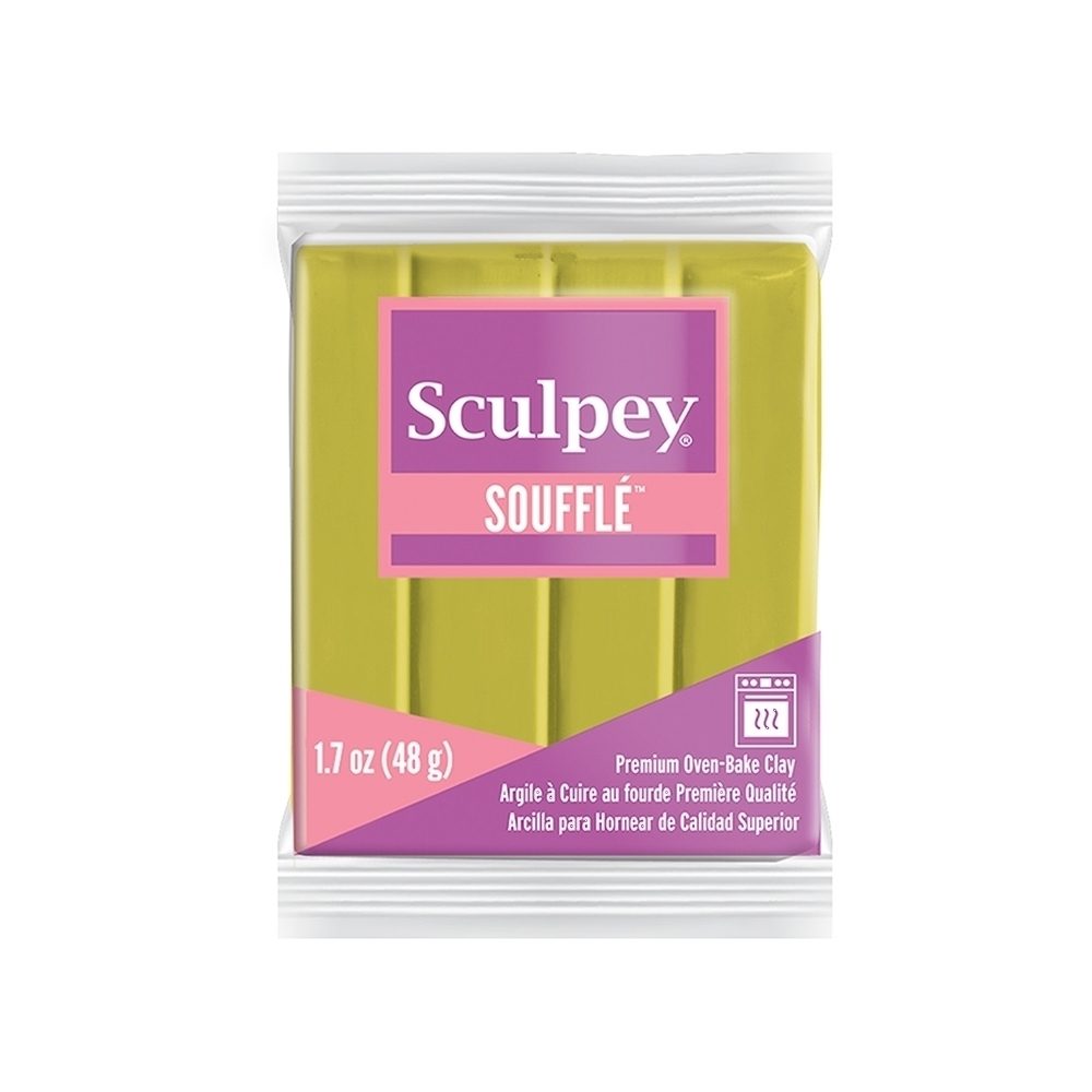 Sculpey SOUFFLÉ Citron citrón - 5 ks - 5 ks
