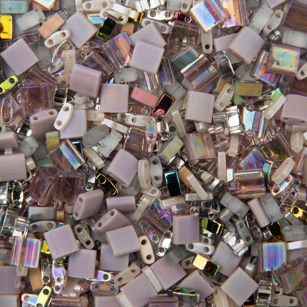 Miyuki Tila směs skleněných korálků Coral reef - 21 g