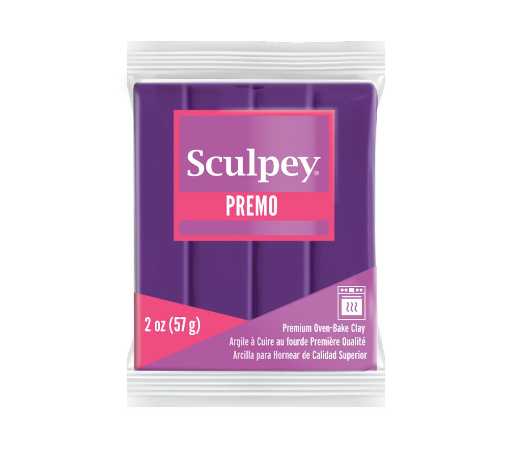 Sculpey PREMO Purple fialová - 5 ks - 5 ks