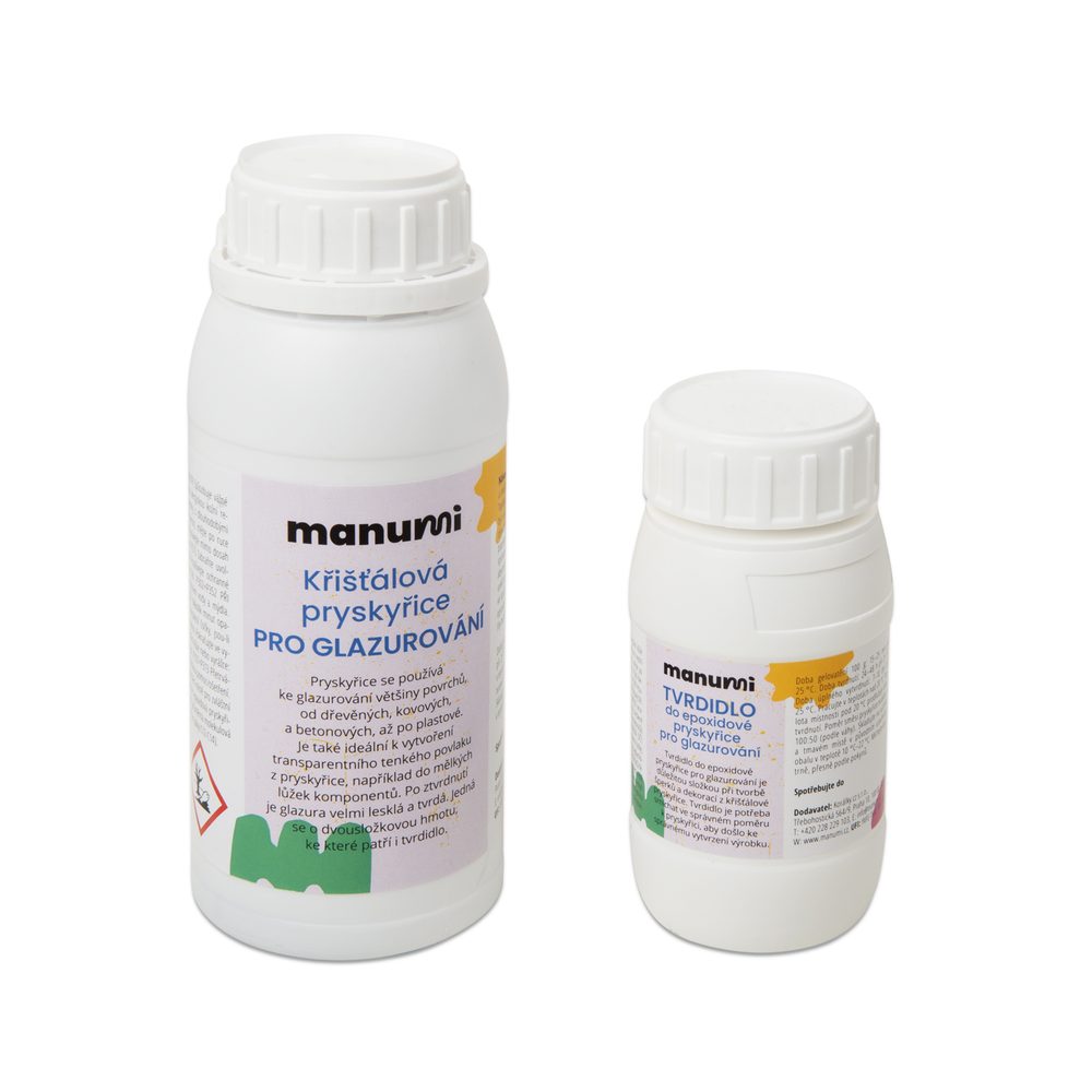 Manumi Křišťálová pryskyřice pro glazurování 900g - 1 ks