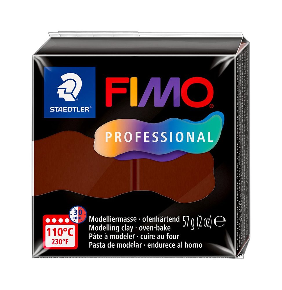 Levně Staedtler FIMO Professional 57 g (8040-77) čokoládová - 1 ks