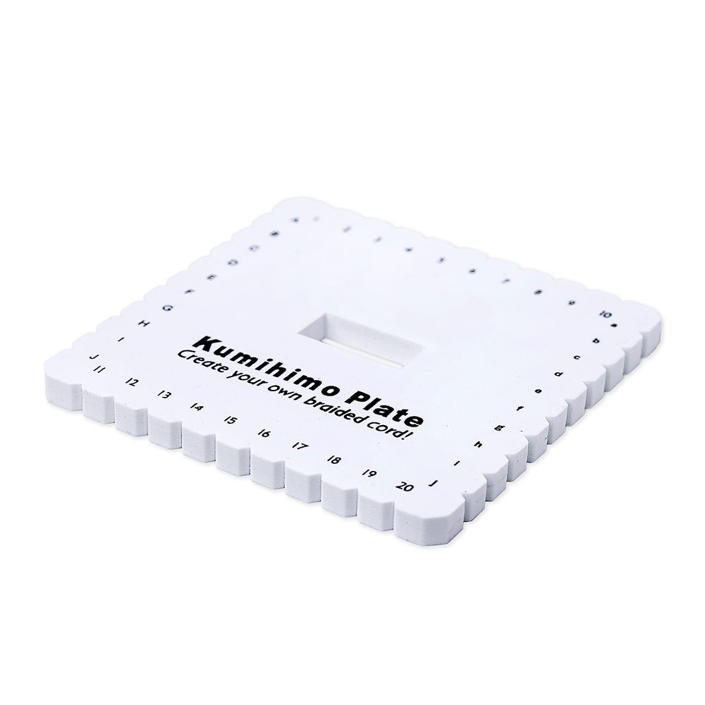 Čtvercový Kumihimo disk 14cm - 3 ks