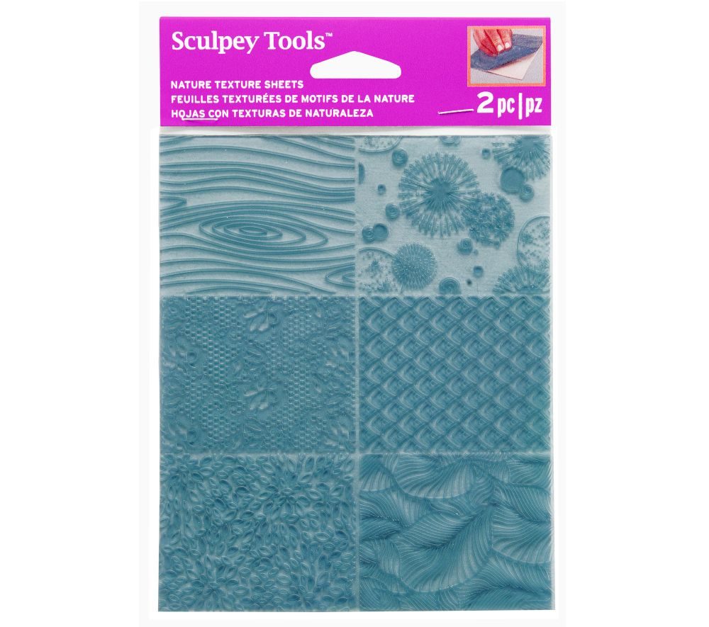 Sculpey sada textur Nature - 3 sady