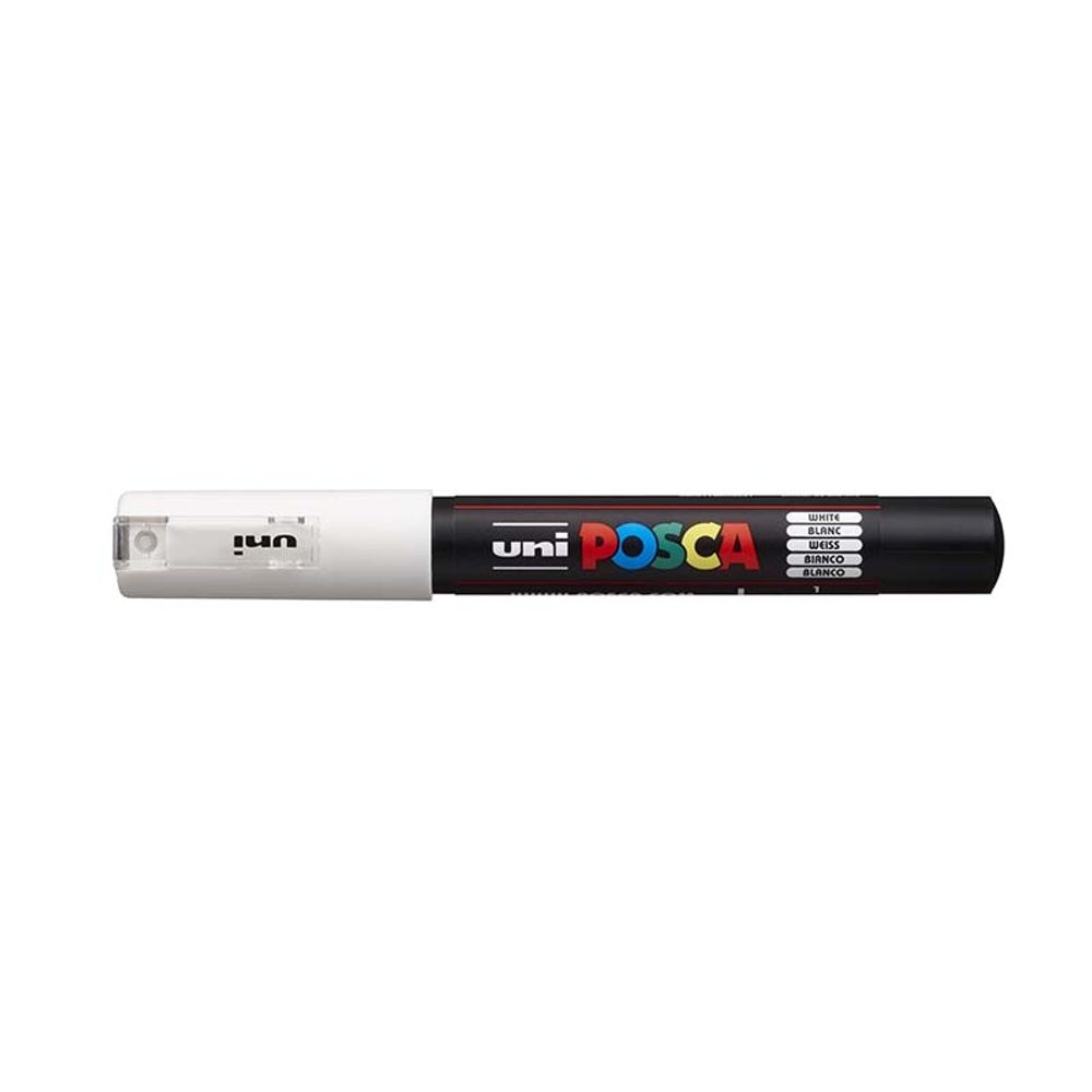 POSCA fix akrylový 1M bílý - 1 ks