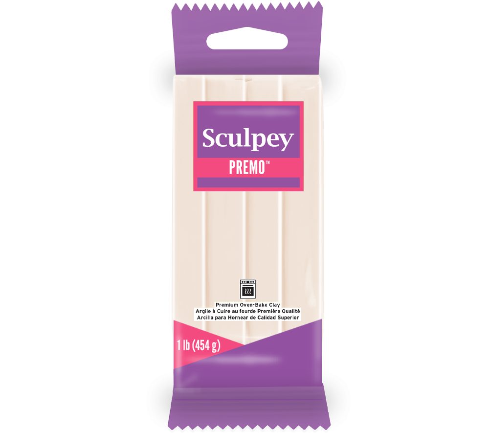 Sculpey PREMO 454g Translucent průhledná - 3 ks