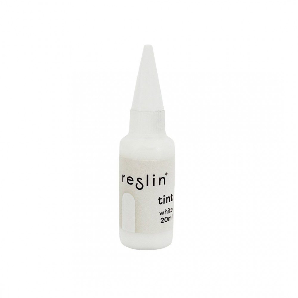 Reslin® Reslin tekuté barvivo do ekologické pryskyřice 20 ml bílé - 3 ks